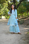 Ahoyi cotton sharara set