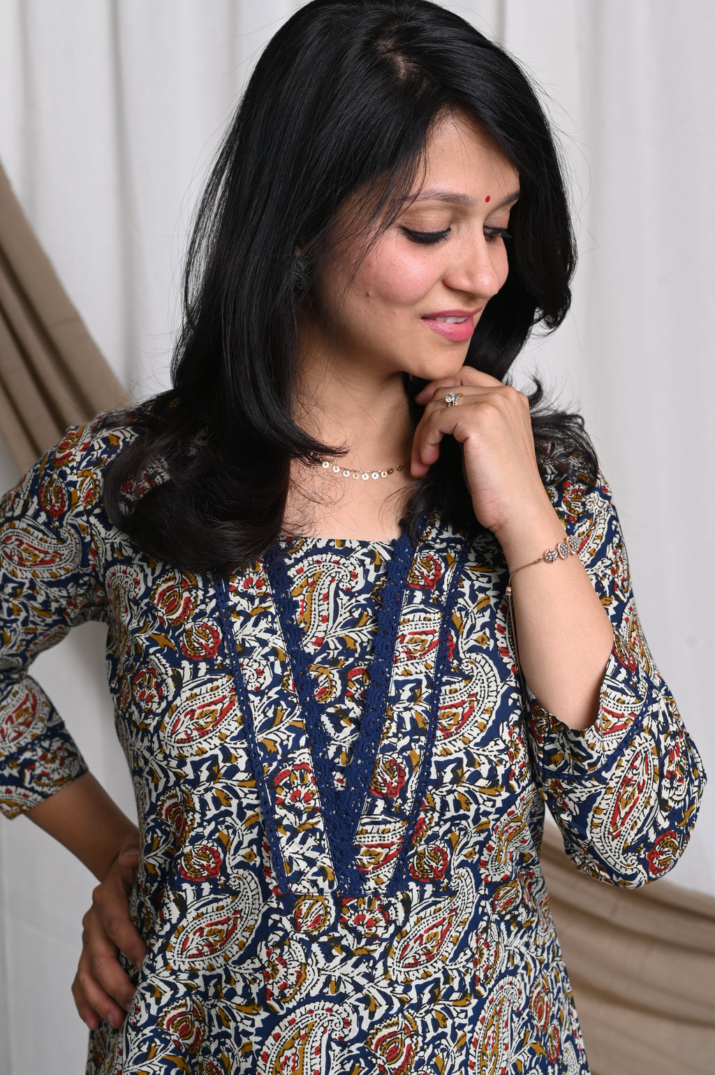 Gauri Cotton Kurta Pant Set