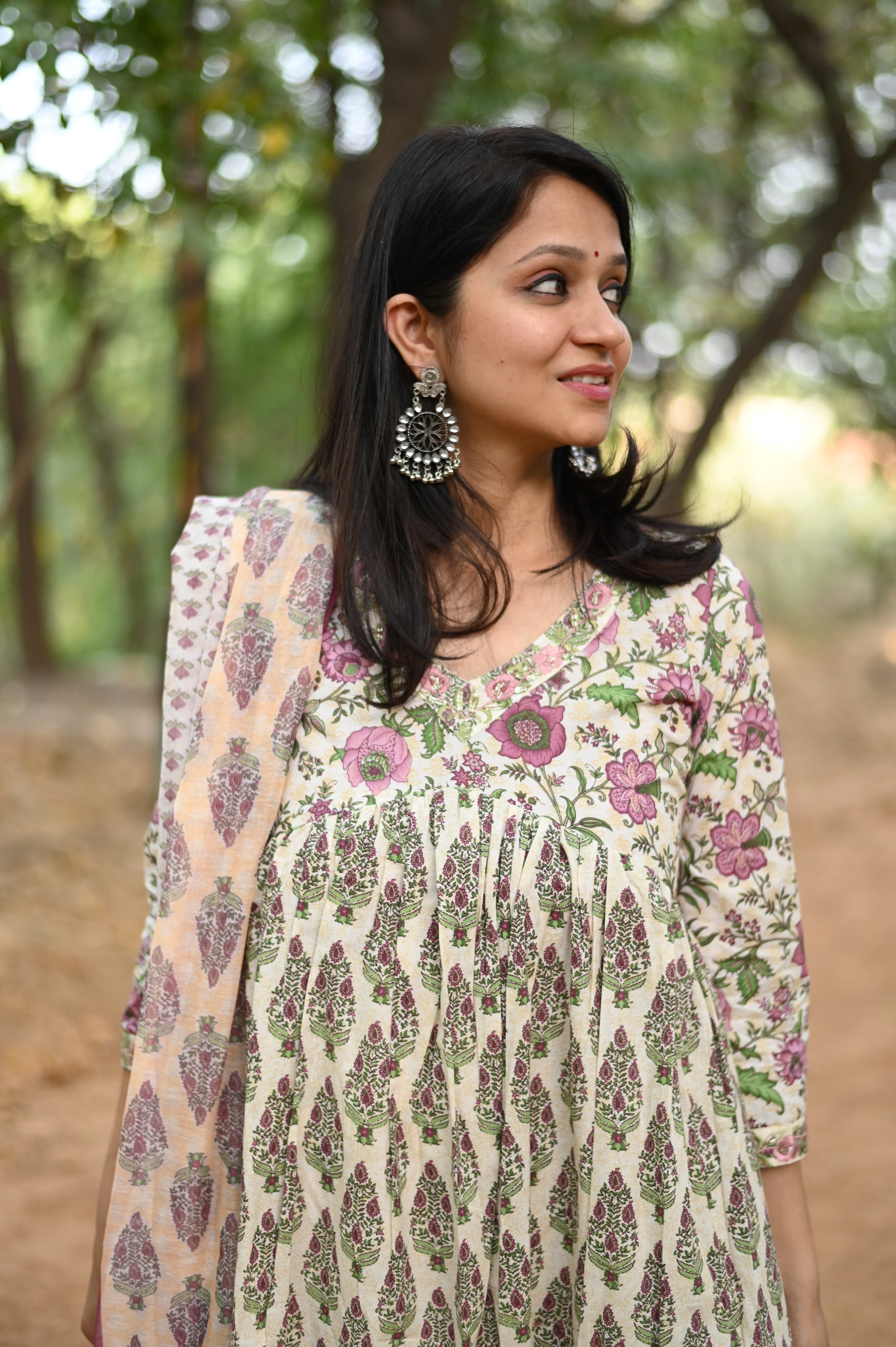 Noor Alia Cotton Suit Set