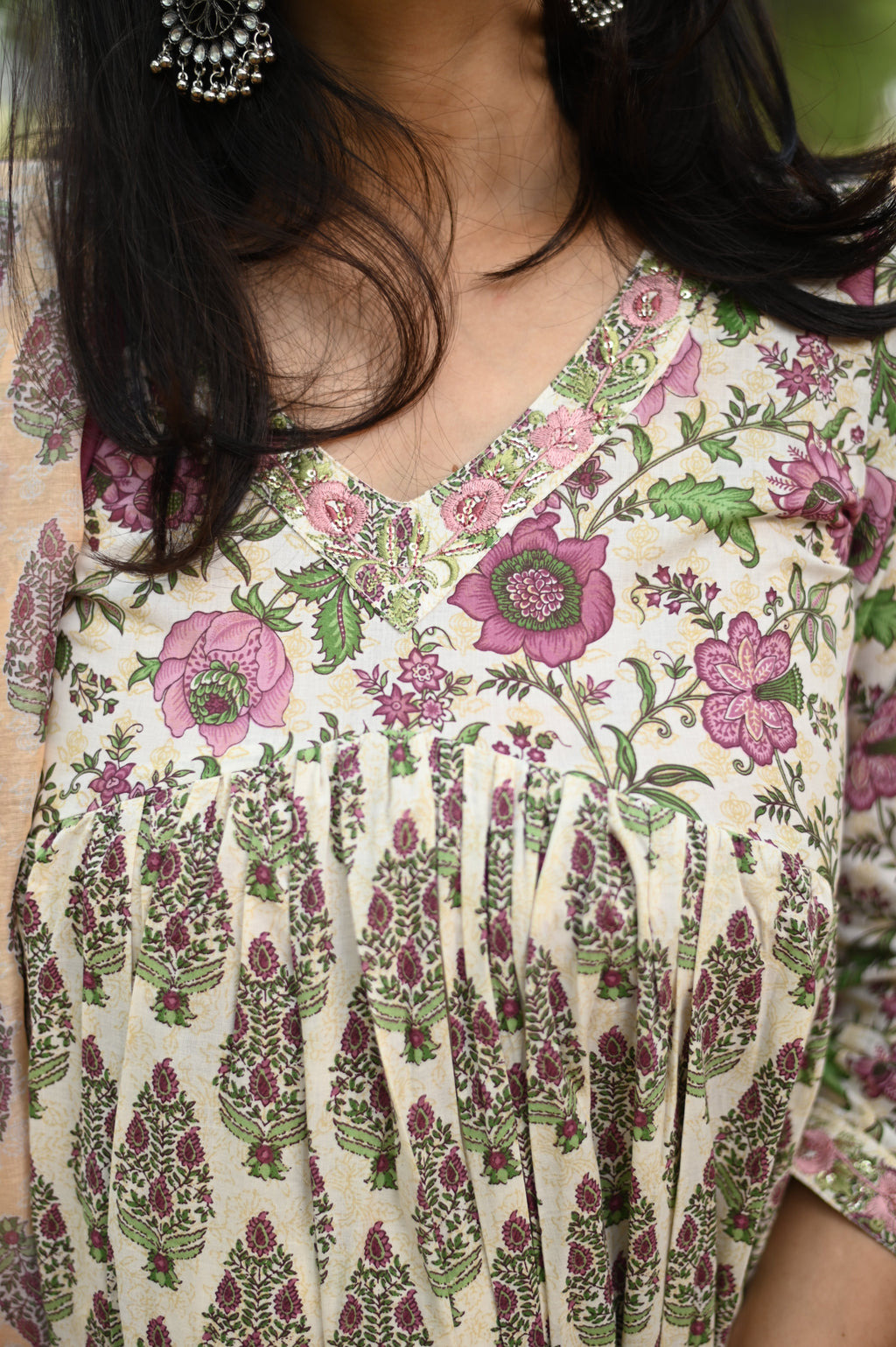 Noor Alia Cotton Suit Set