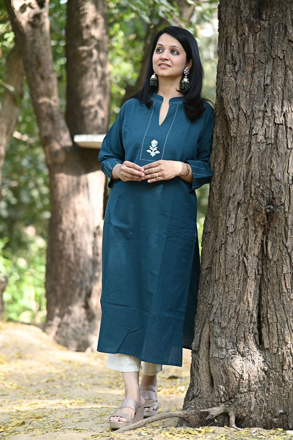 Nyla Khadi Cotton Kurti