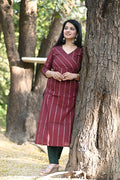 Kavya Cotton Kurta Pant Set
