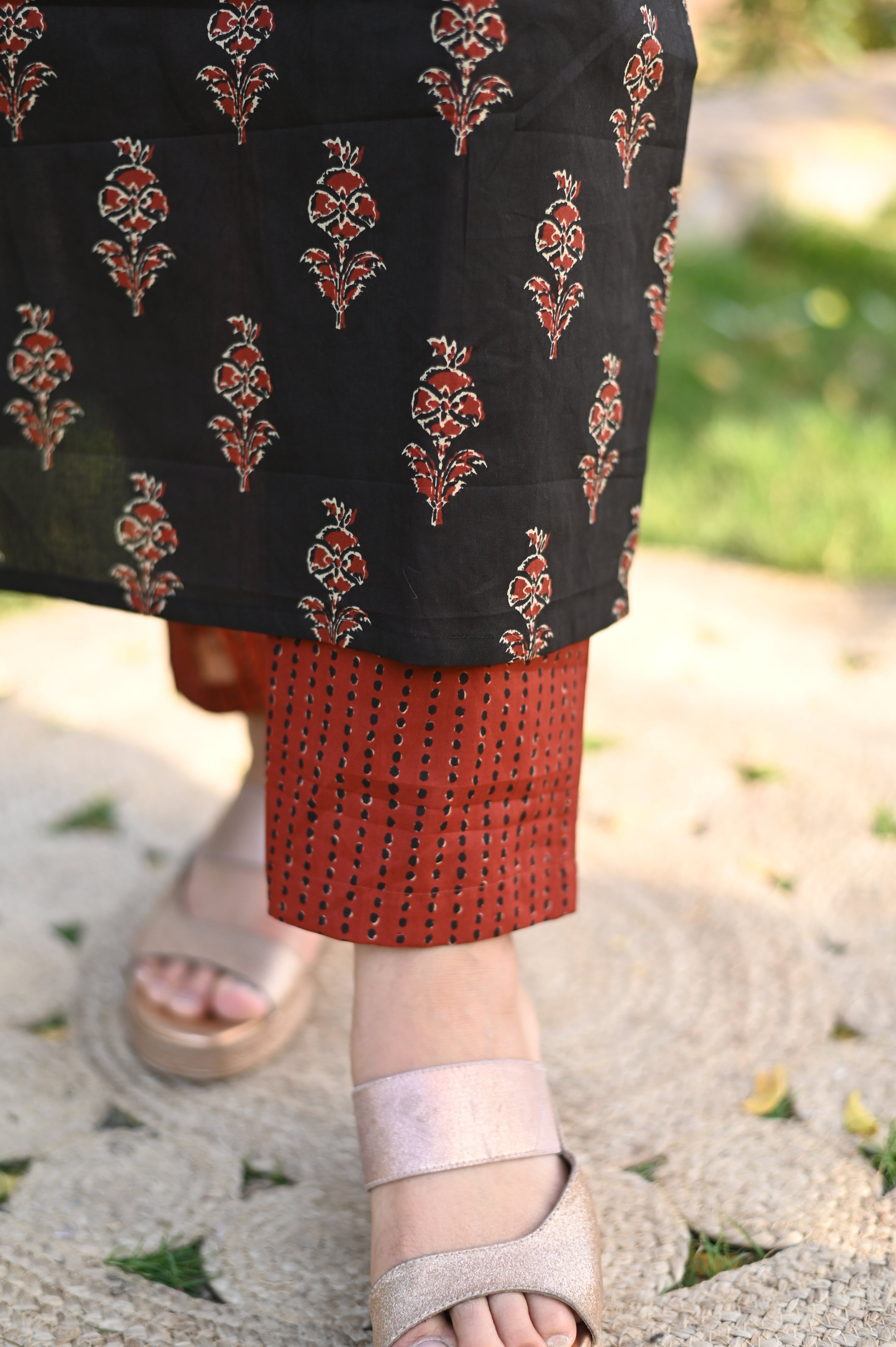 Yami Cotton Kurta Pant Set