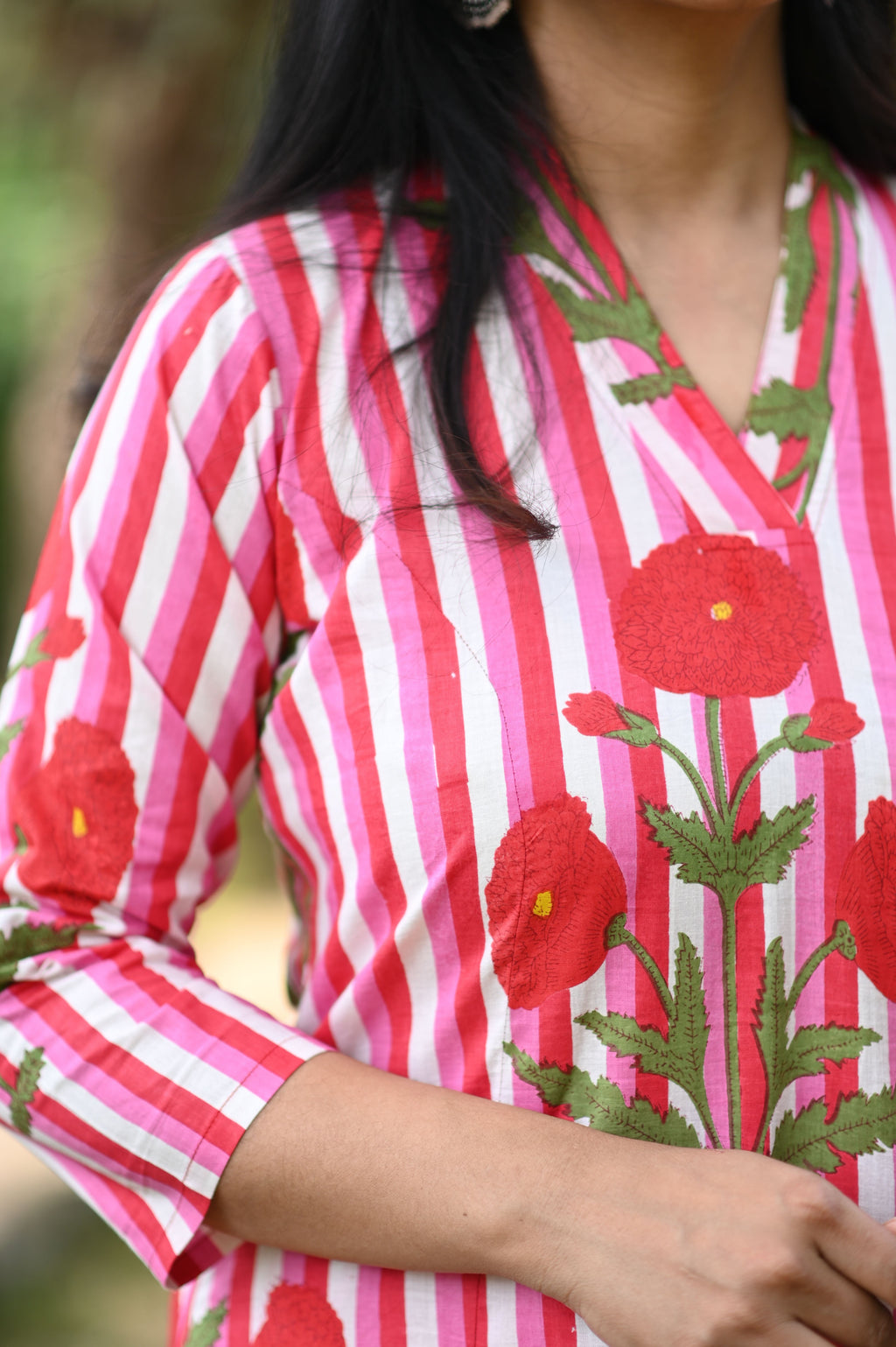 Juhi A-Line Cotton Co-ord Set