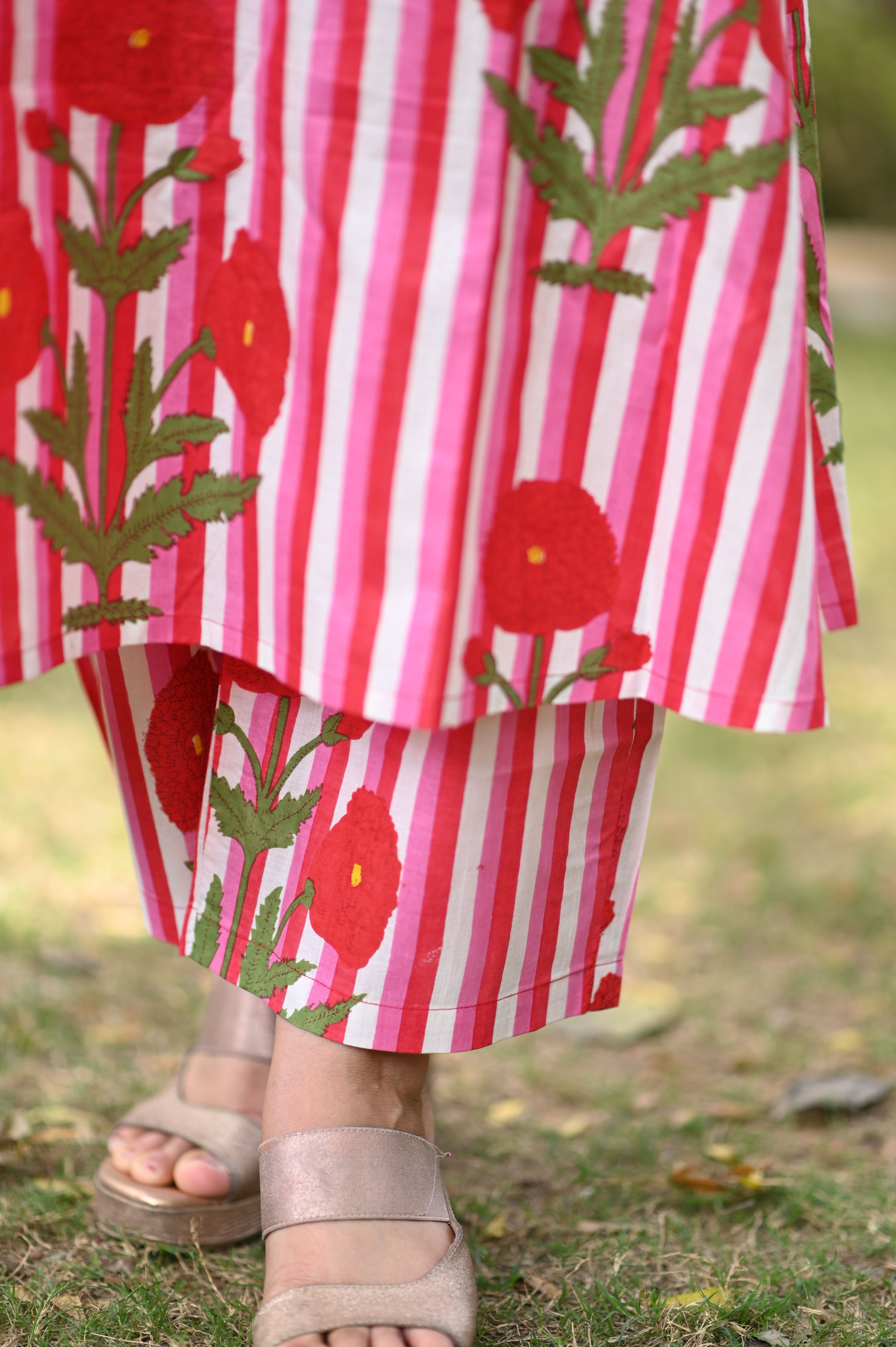 Juhi A-Line Cotton Co-ord Set