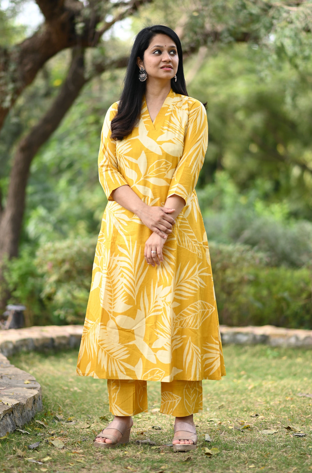 Aria A-Line Cotton Co-ord Set