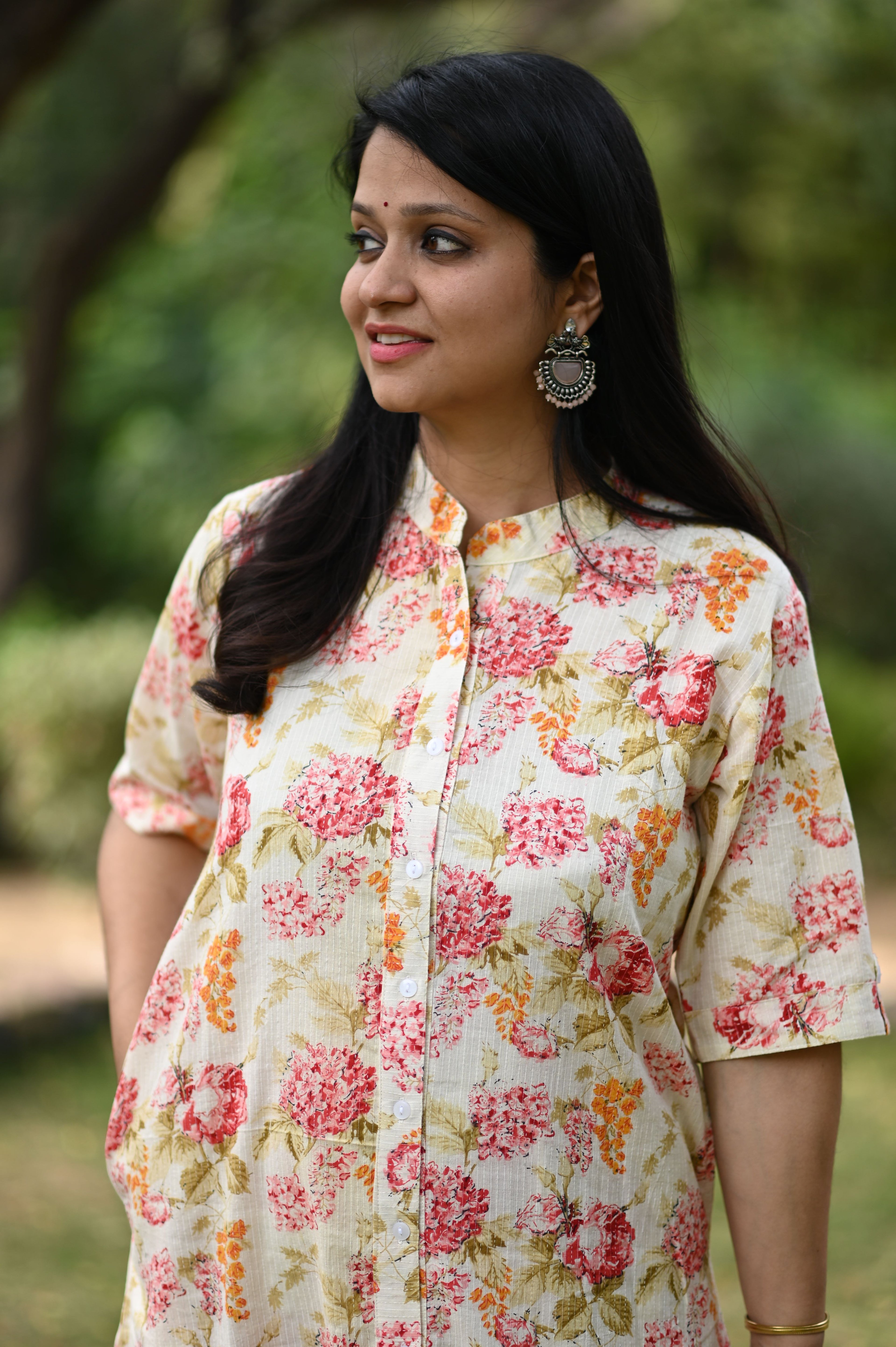 Indi A-Line Cotton Co-ord Set