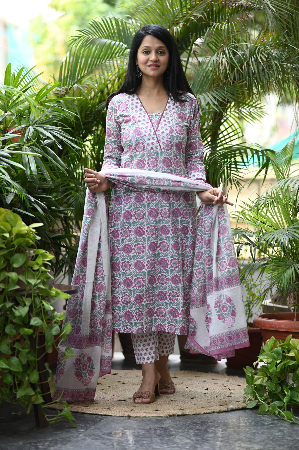 Ishaani Cotton Suit Set