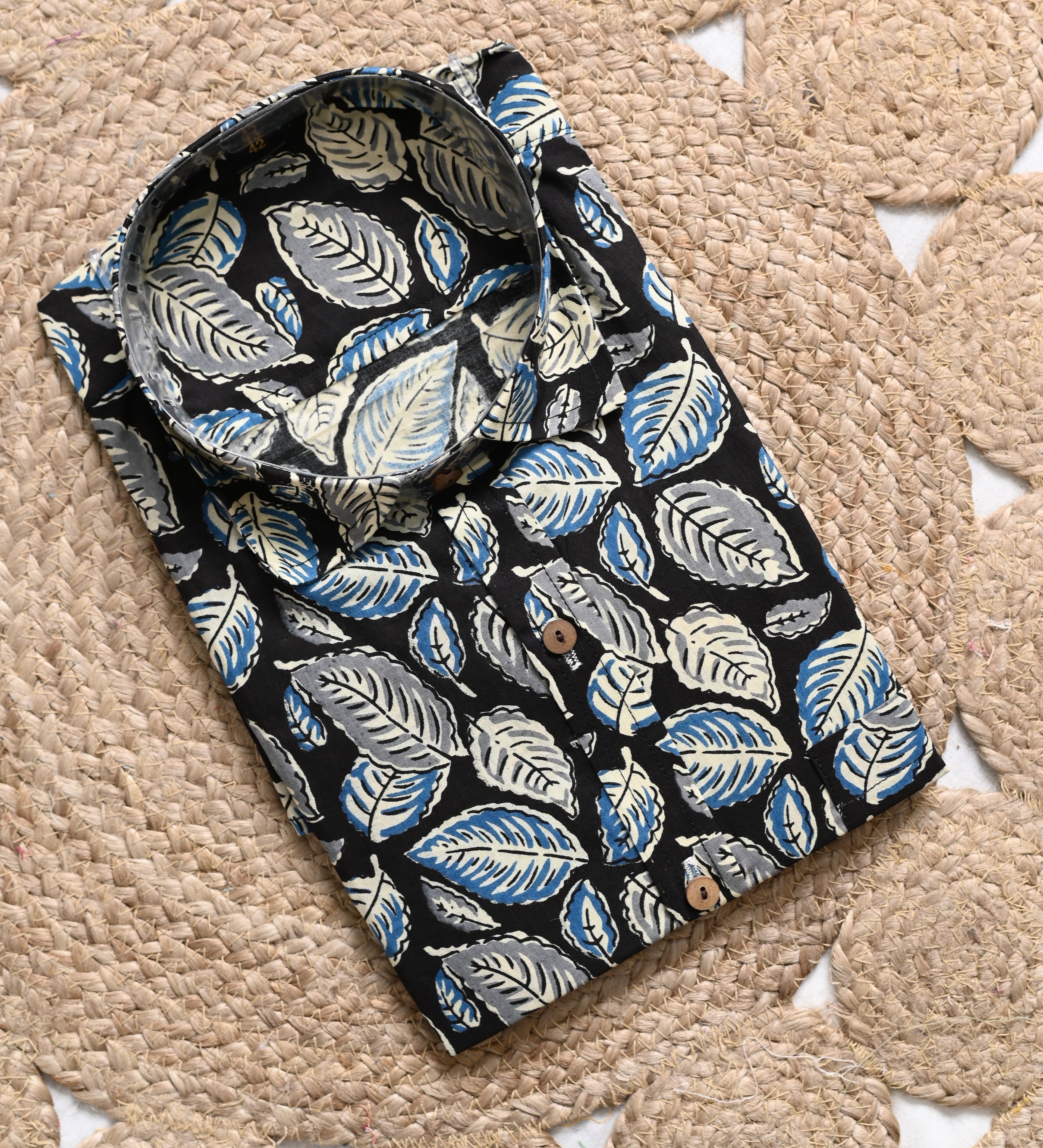Hawaiin Print Cotton Shirt