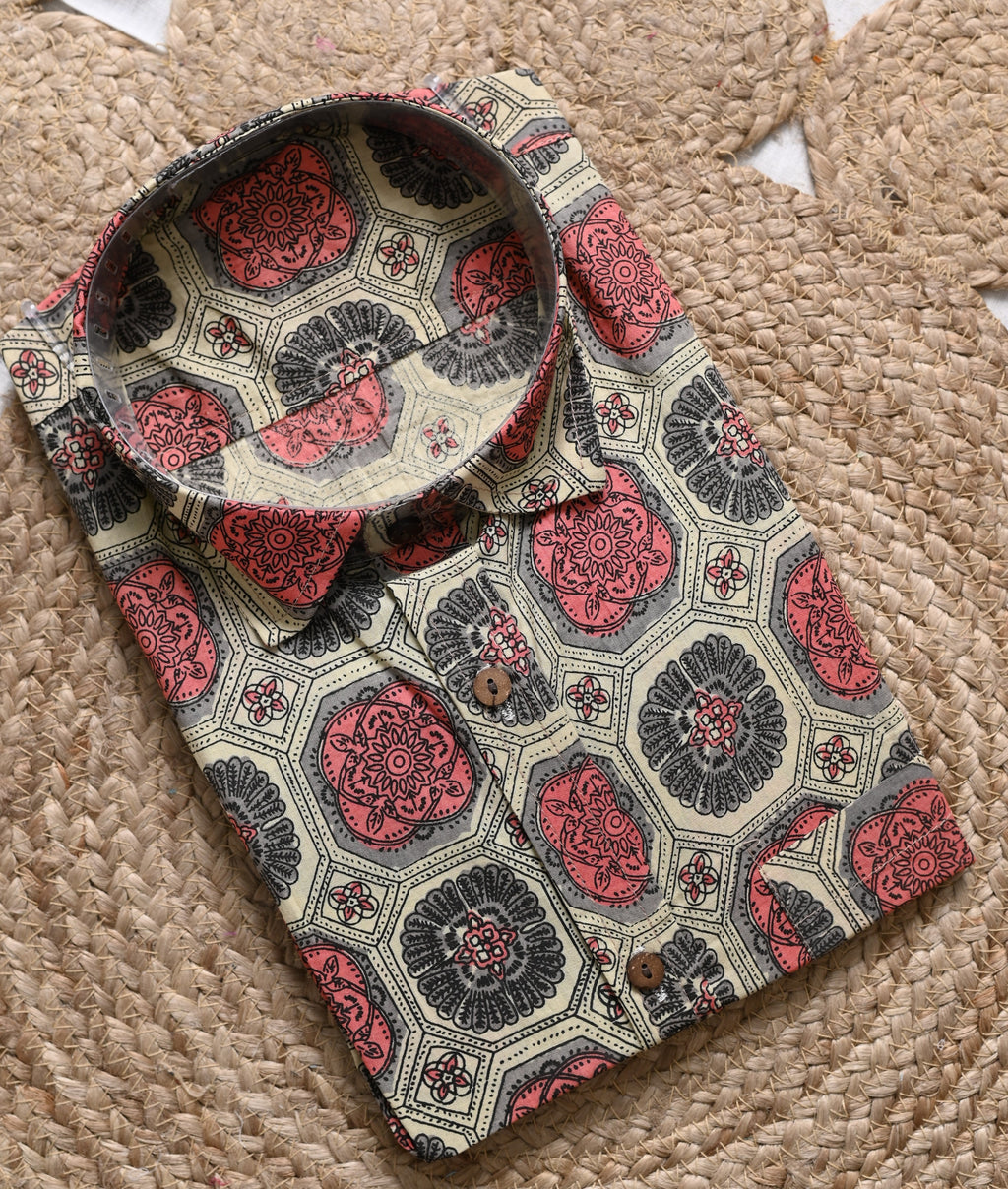 Rangoli Print Cotton Shirt