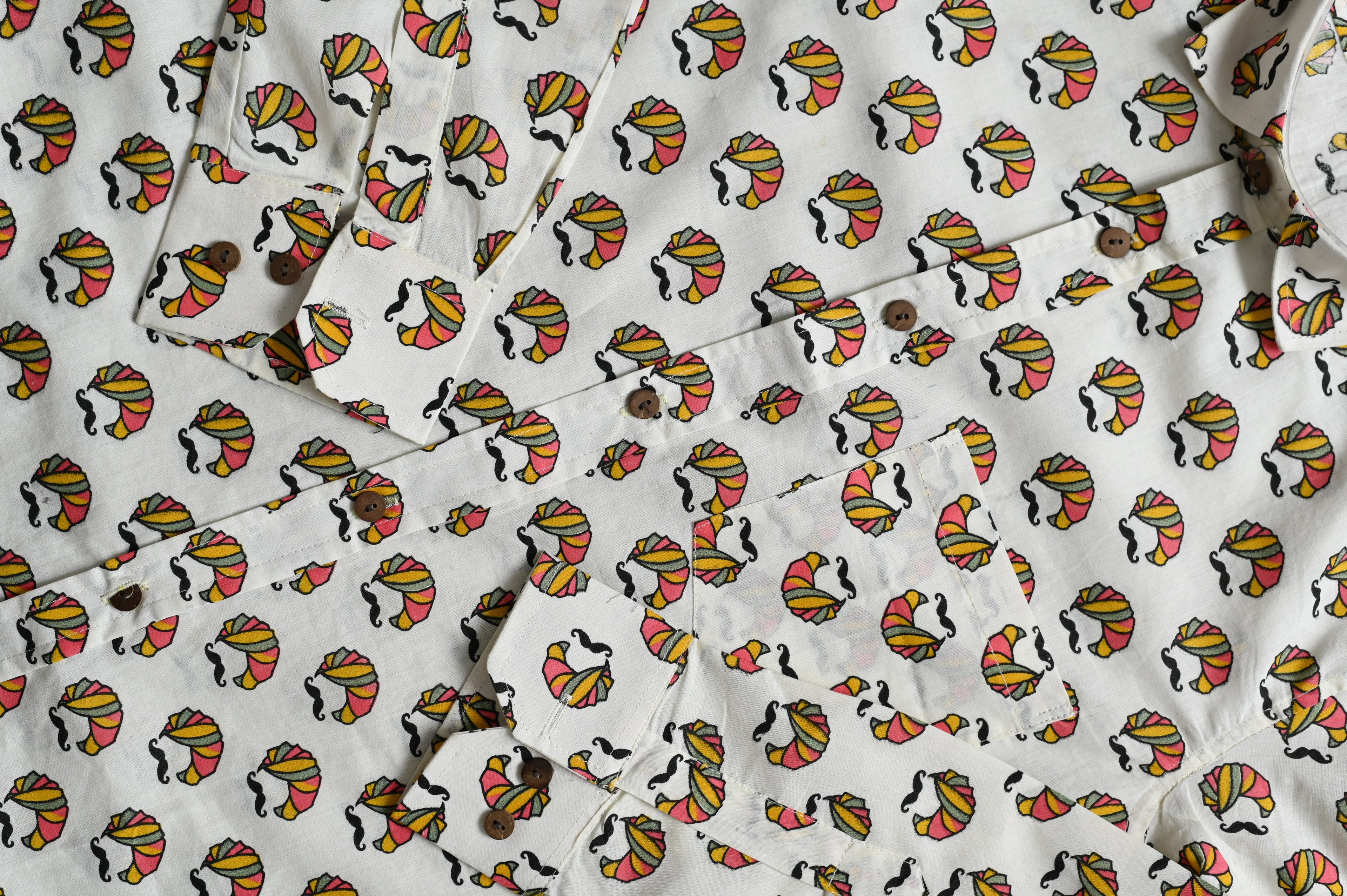 Pagdi Printed Cotton Shirt