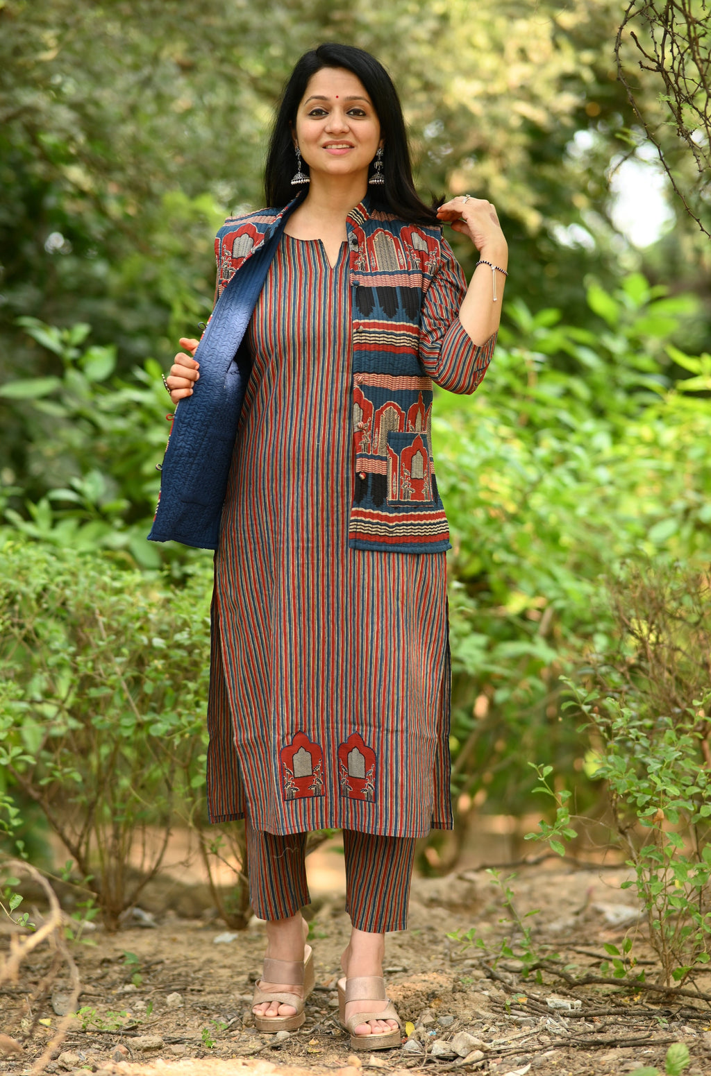Mirza Kurta Pant with Jacket Set
