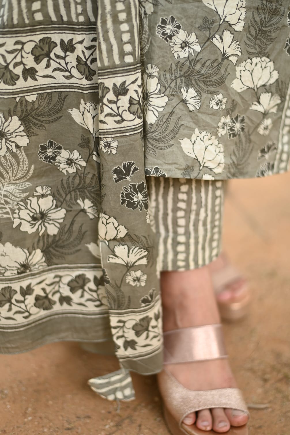 Gaargi A-Line Cotton Suit Set