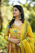 Vaidehi Cotton Anarkali Suit Set