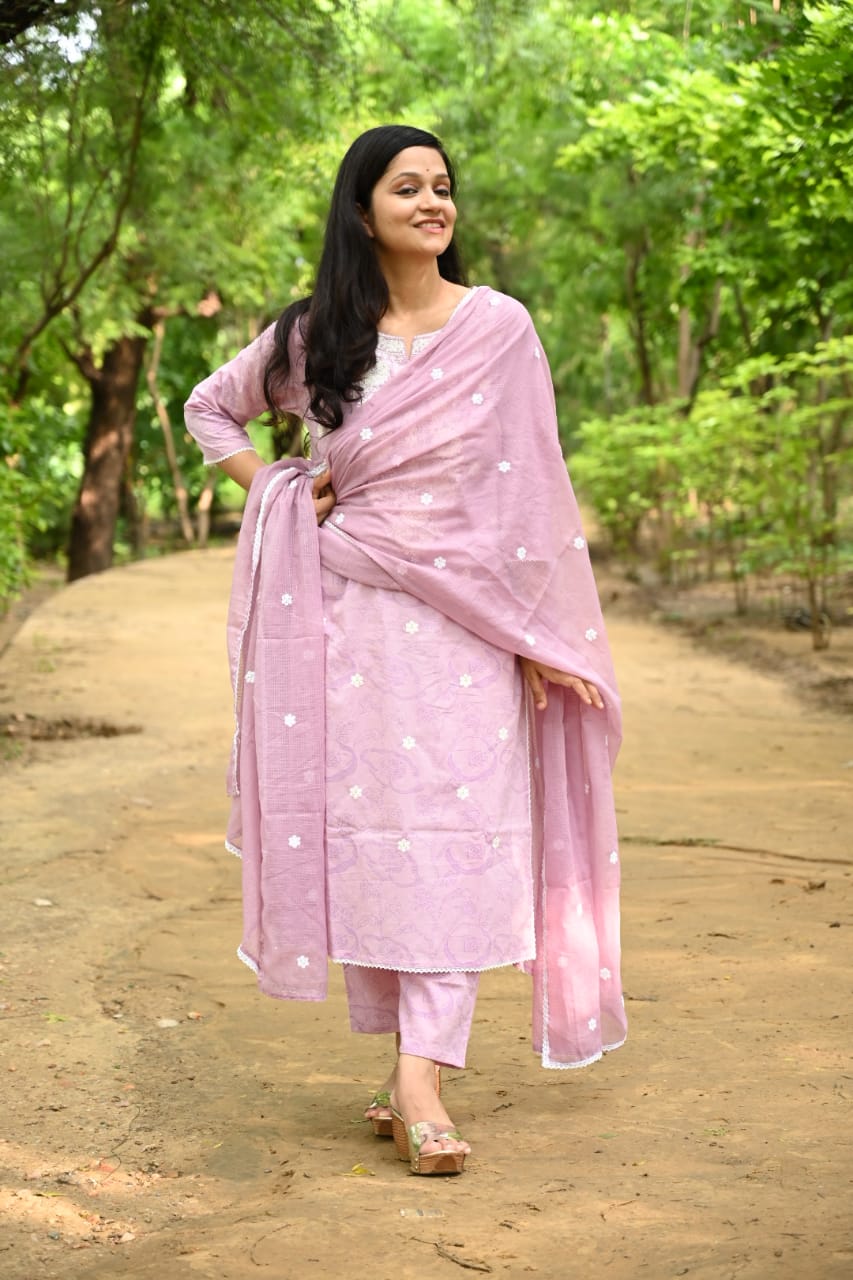 Heer Cotton Suit Set